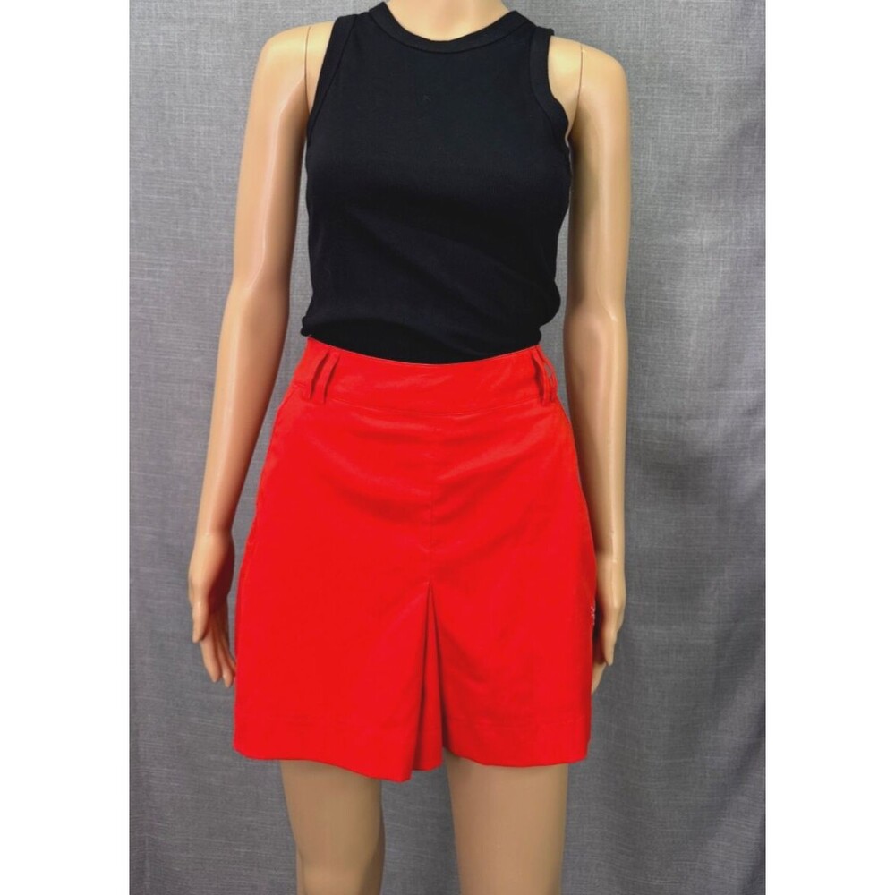 Puma Golf Skort Women's Size 4 Red Activewear Athleisure